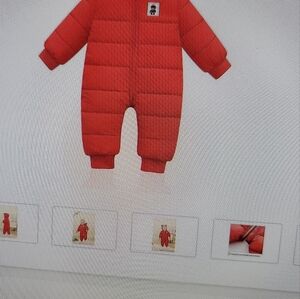 Xmwealthy baby snowsuit/Jumpsuit. Size infant. 0 _6 months.